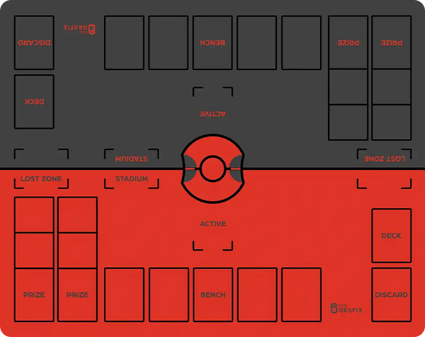 Playmat on desk